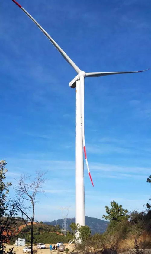 東方風電2.0mw fd127a型超低風速風力發電機組投運