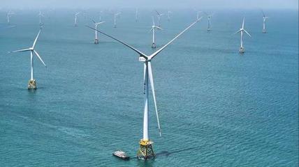 全球首臺16兆瓦超大容量海上風電機組并網發電
